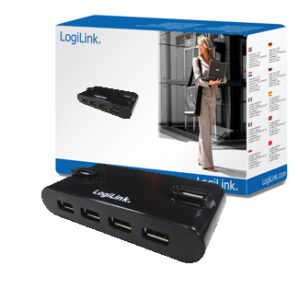 Logilink | USB 2.0 Hub-4 port whit power adapter