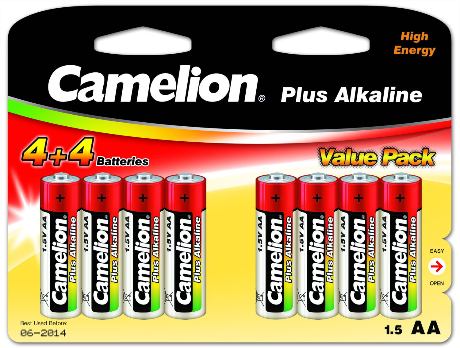Camelion | AA/LR6 | Plus Alkaline | 8 pc(s)