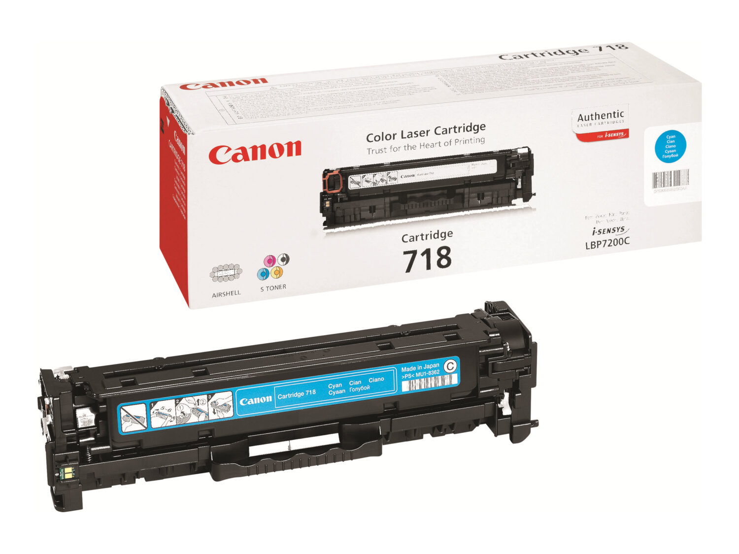 Canon 718 C | Toner Cartridge | Cyan