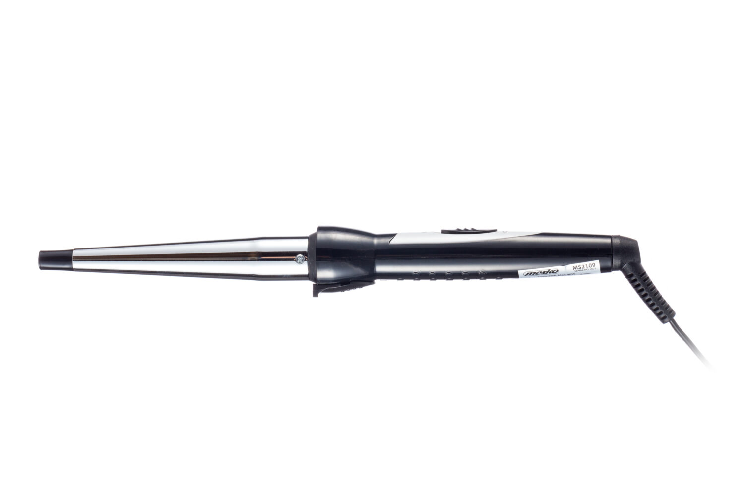 Mesko | Conical Hair Curling Iron | MS 2109 | Warranty 24 month(s) | Ceramic heating system | Barrel diameter 13-25 mm | 40 W | Stainless steel/Black