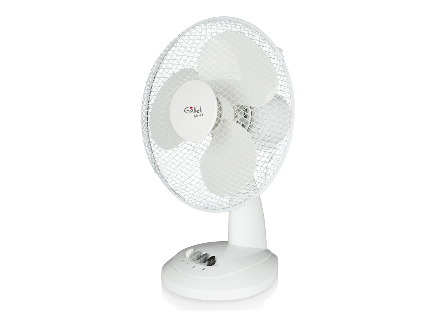 Gallet | VEN12 | Desk Fan | White | Diameter 30 cm | Number of speeds 3 | Oscillation | 35 W
