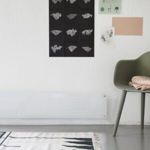 Mill | Heater | MB1000L DN Glass | Panel Heater | 1000 W | Number of power levels 1 | Suitable for rooms up to 12-16 m² | White