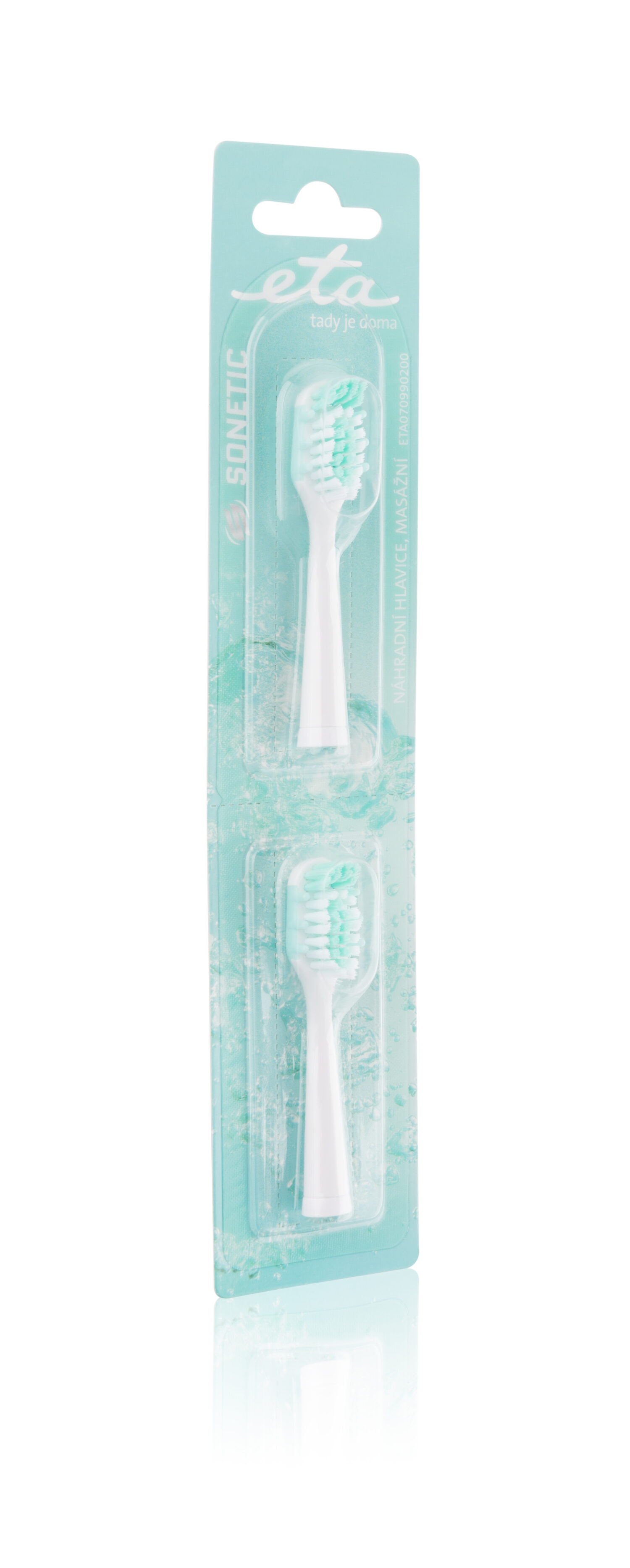 ETA | Toothbrush replacement  for ETA0709 | Heads | White | Number of teeth brushing modes Does not apply