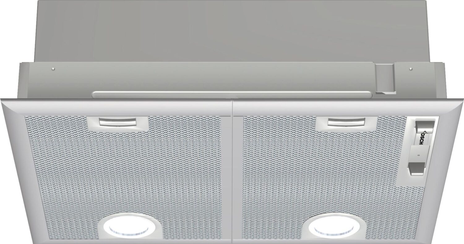 Bosch | Hood Serie 4 | DHL555BL | Canopy | Energy efficiency class C | Width 50 cm | 590 m³/h | Mechanical control | LED | Silver
