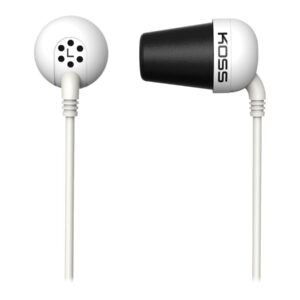 Koss | Plug | Wired | In-ear | Noise canceling | White