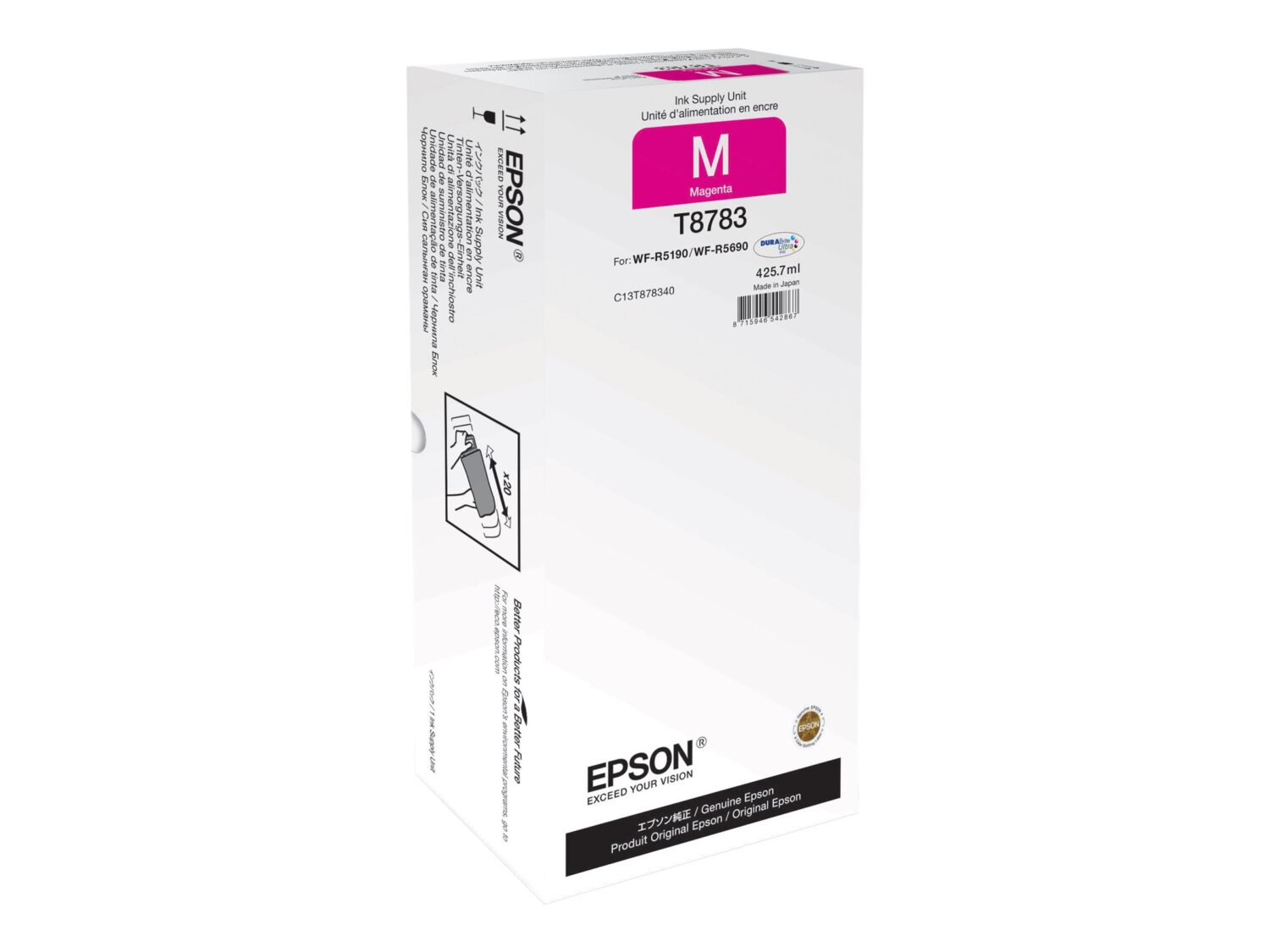Epson C13T878340 | Ink Cartridge | Magenta