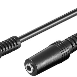 Goobay | Headphone and audio AUX extension cable; 3-pin 3.5 mm | 50090 | 5 m