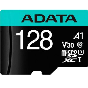 ADATA | Premier Pro | UHS-I U3 | 128 GB | micro SDXC | Flash memory class 10 | with Adapter