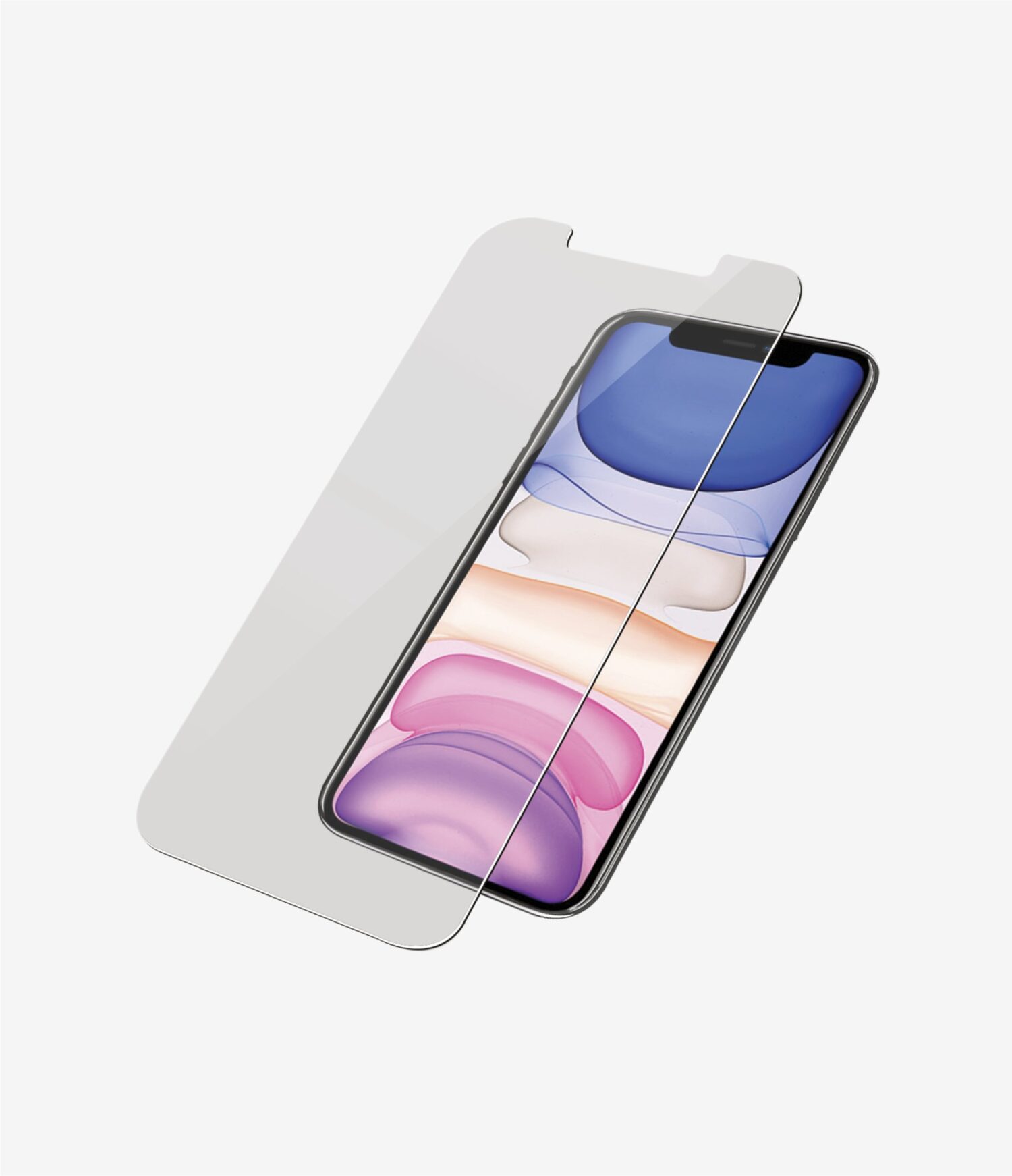 PanzerGlass | Apple | iPhone XR/11 | Hybrid glass | Transparent | Full frame coverage; Rounded edges; 100% touch preservation | Screen Protector