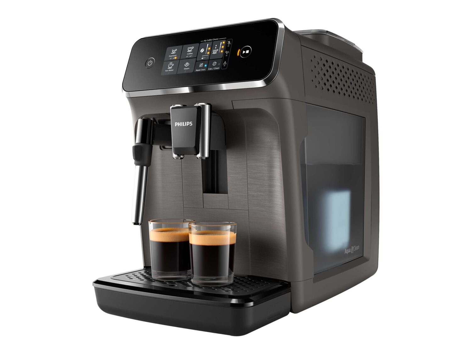 Philips | Espresso Coffee Maker | EP2224/10 | Pump pressure 15 bar | Built-in milk frother | Fully automatic | Kashmir Gray
