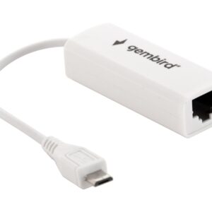 Gembird | Micro USB 2.0 LAN Adapter | Micro USB to RJ45