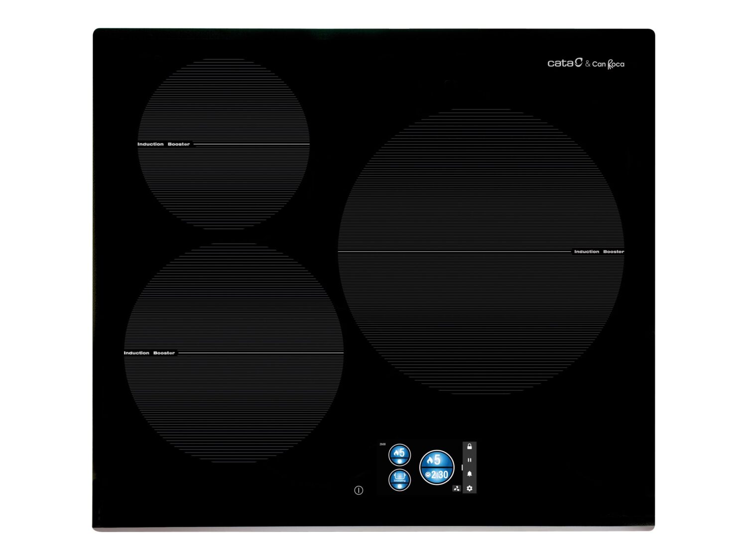 CATA | Hob | IDB 6003 PRO BK | Induction | Number of burners/cooking zones 3 | Touch | Timer | Black | Display