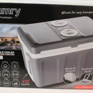 SALE OUT. Camry CR 8061 Portable Cooler, 45L, A++, 35dB, 75kWh/annum, COOL-WARM switch, Power supply AC 230V, Power supply DC 12V, grey | Camry | Portable Cooler | CR 8061 | 45 L | 12 V | F | COOL-WARM switch | DAMAGED PACKAGING