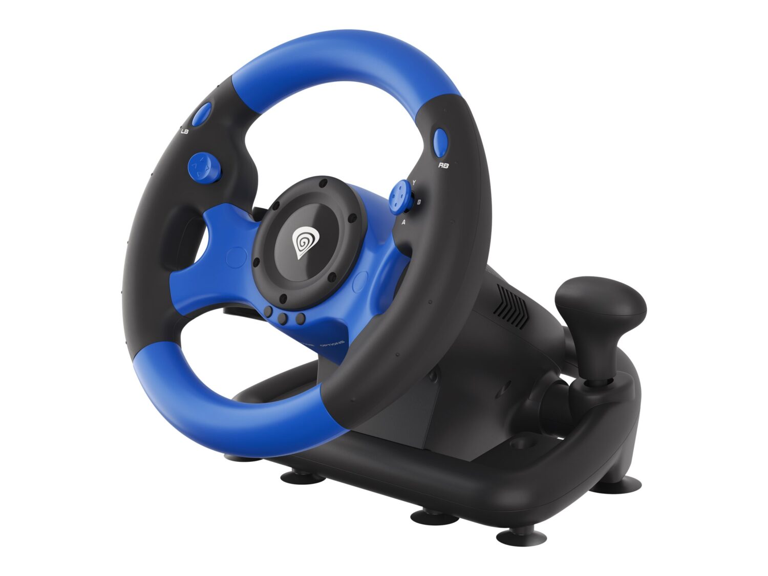 Genesis | Driving Wheel | Seaborg 350 | Blue/Black | Game racing wheel