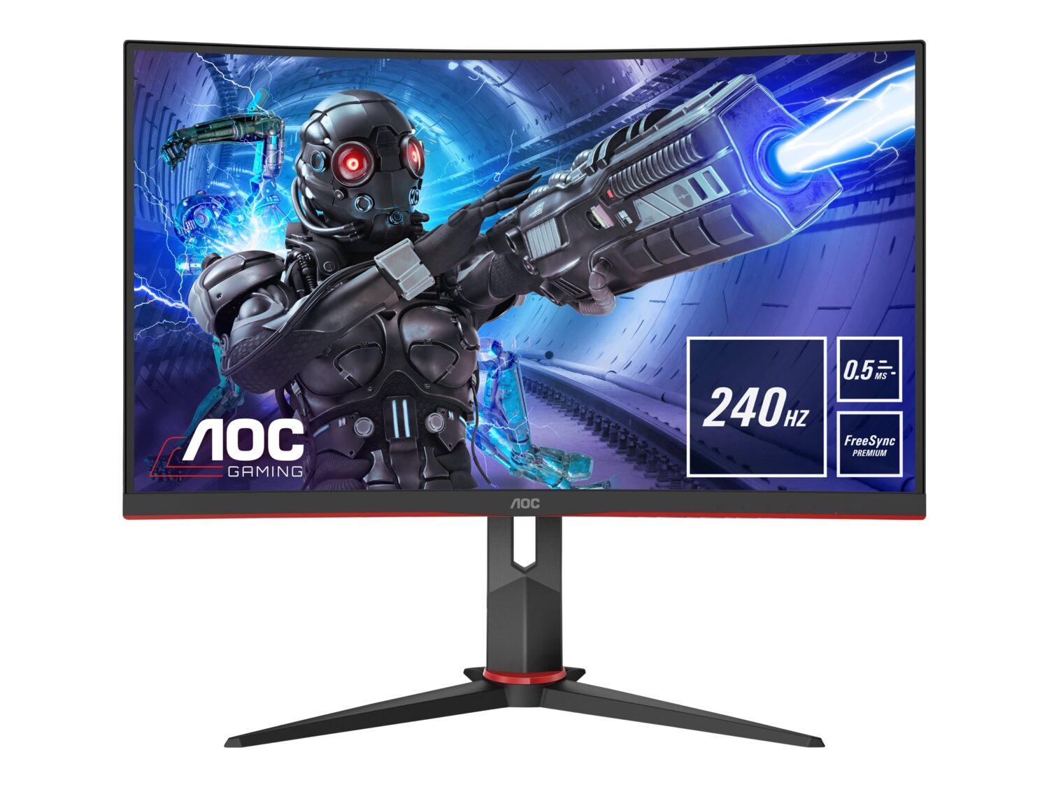 AOC | C27G2ZE | 27 " | VA | FHD | 16:9 | 240 Hz | 0.5 ms | 300 cd/m² | HDMI ports quantity 2 | Black | Warranty 36 month(s)