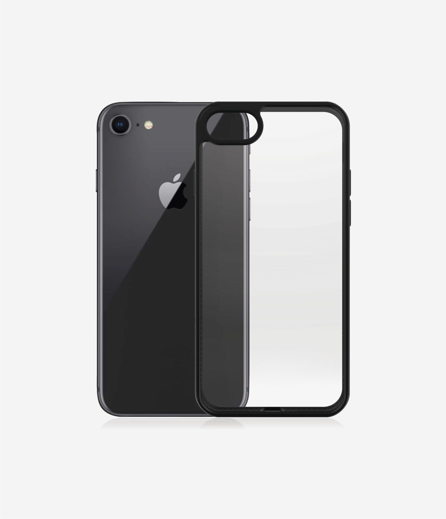 PanzerGlass | Screen Protector | Iphone | Iphone 7/8/se (2020) | Tempered anti-aging glass | Black/Crystal Clear | Clear Screen Protector