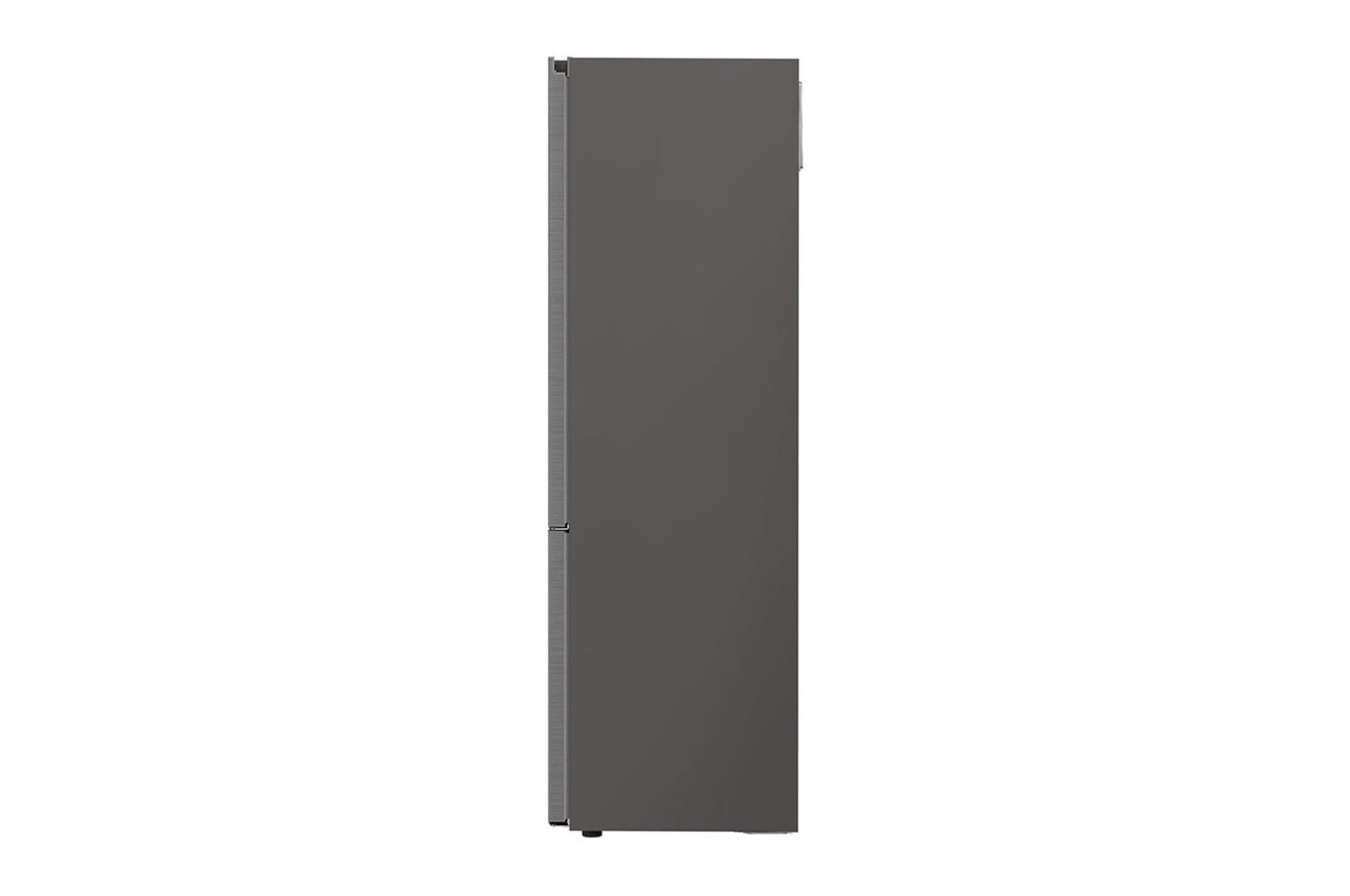 LG | Refrigerator | GBB72PZDMN | Energy efficiency class E | Free standing | Combi | Height 203 cm | No Frost system | Fridge net capacity 277 L | Freezer net capacity 107 L | Display | 36 dB | Silver