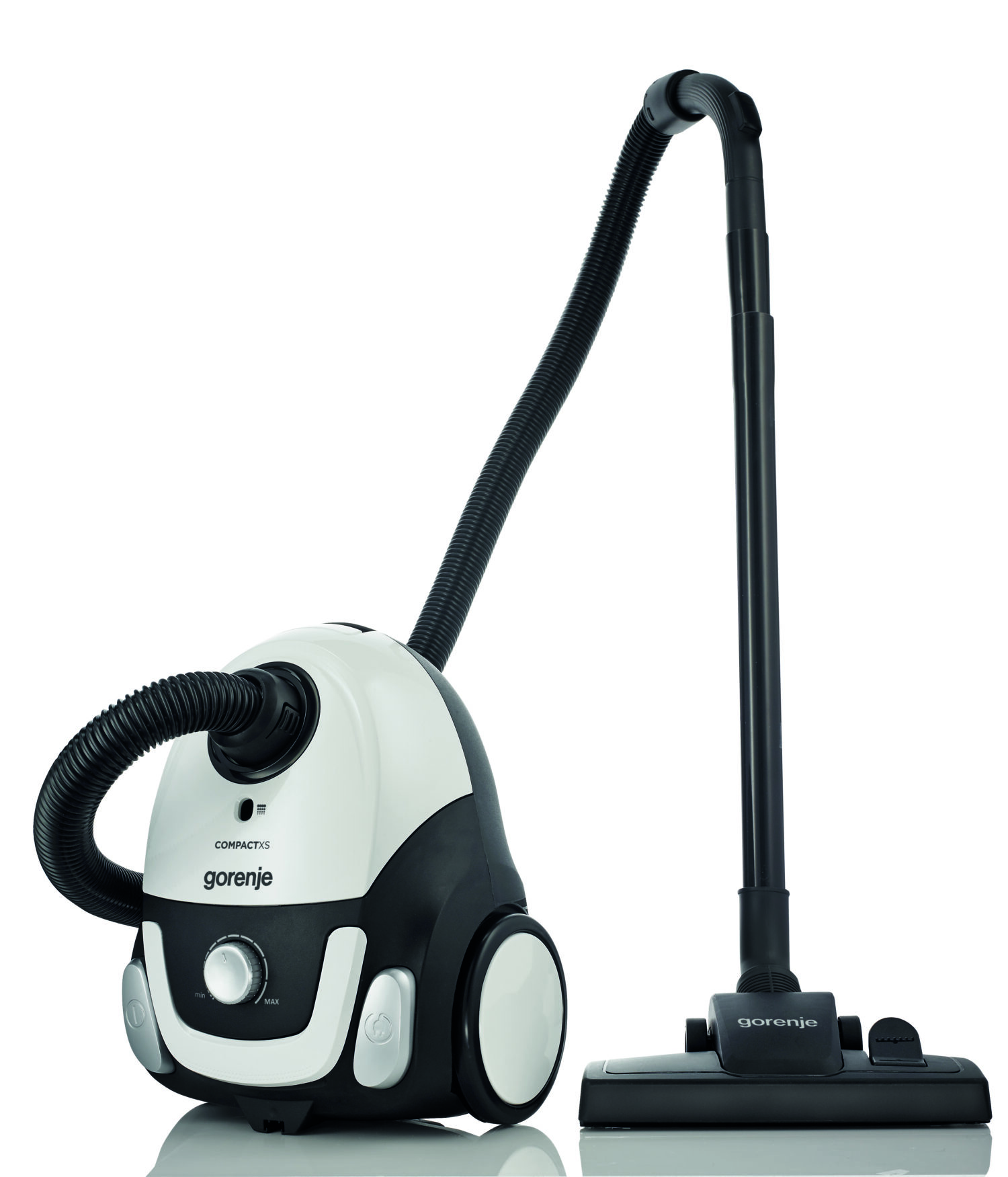 Gorenje | Vacuum cleaner | VCEA11CXWII | Bagged | Power 750 W | Dust capacity 2 L | White