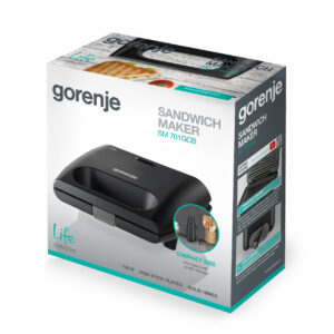 Gorenje | Mini Grill | SM701GCB | Contact Grill | 700 W | Black