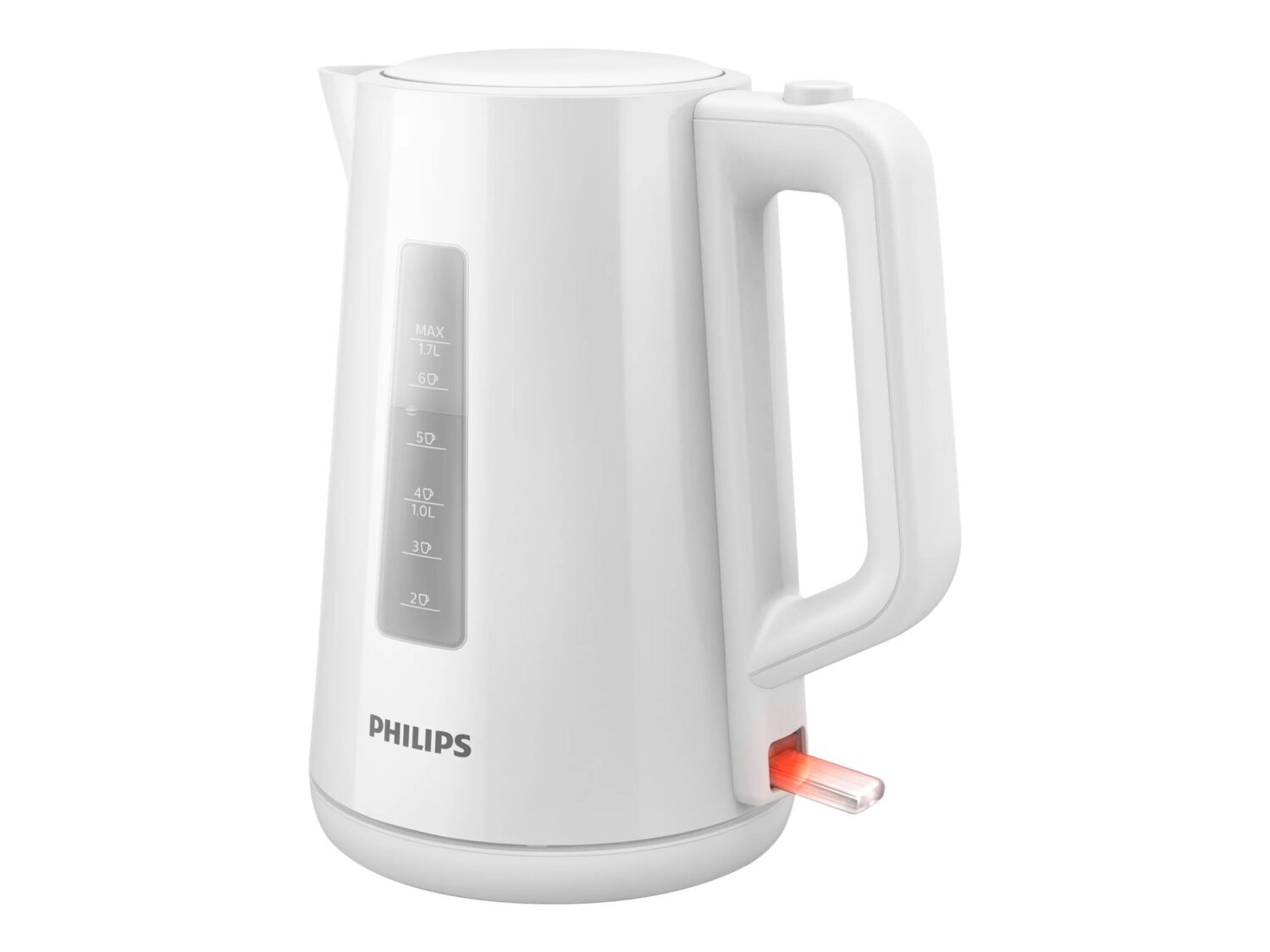 Philips | Kettle Series 3000 | HD9318/00 | Electric | 2200 W | 1.7 L | Plastic | 360° rotational base | White