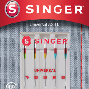 Singer | Universal Needle ASST 5PK for Woven Fabrics
