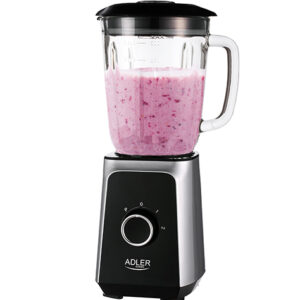 Adler | Blender | AD 4076 | Tabletop | 1000 W | Jar material Glass | Jar capacity 1.5 L | Ice crushing | Black