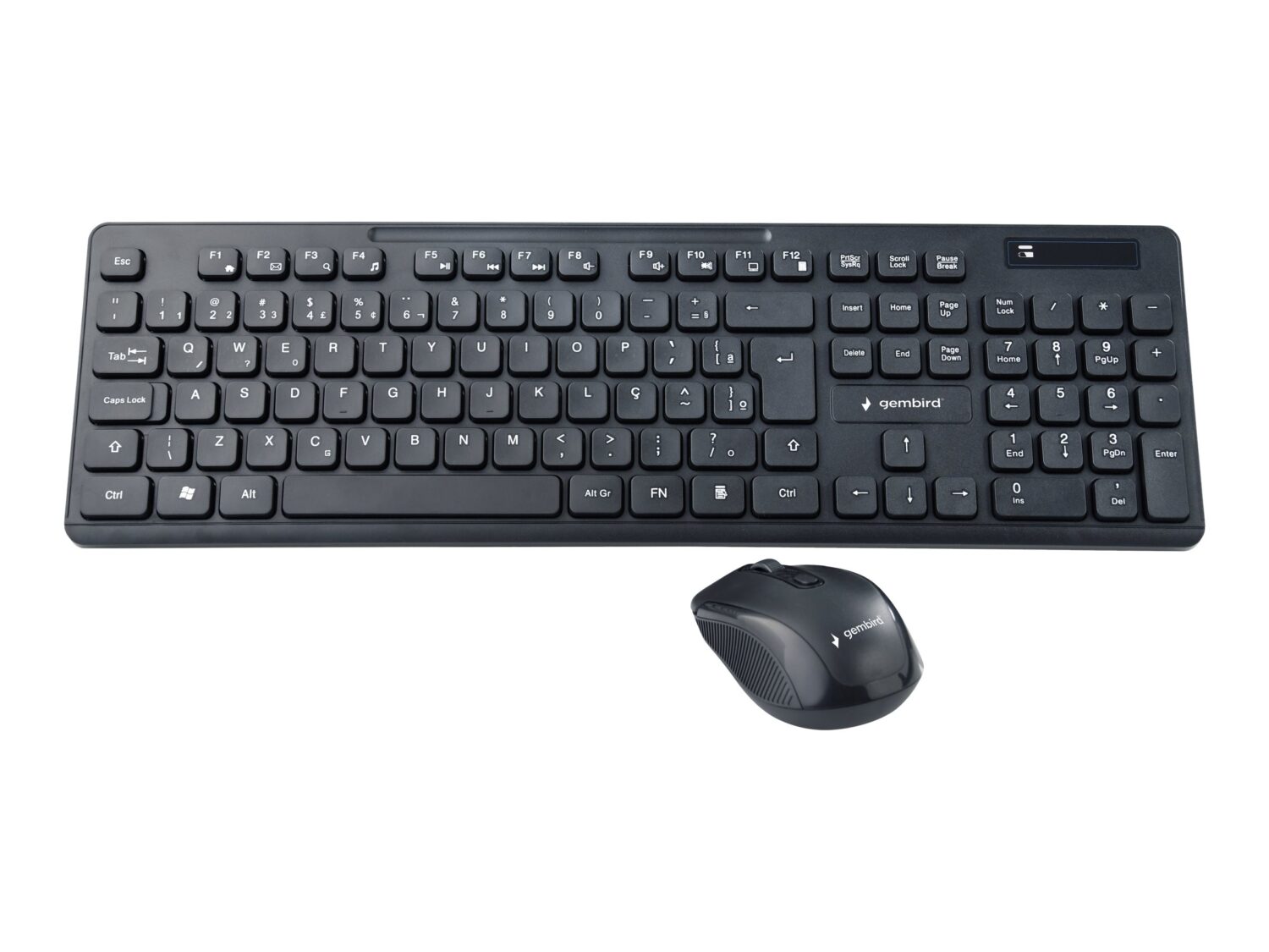 Gembird | Wireless desktop set | KBS-WCH-03 | Black | Keyboard and Mouse Set | Wireless | Mouse included | US | Black | US | 380 g | Wireless connection