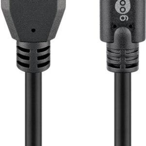 Goobay | Round cable | Sync & Charge Super Speed USB-C to USB A 3.0 charging cable | 67999 | USB 3.0 male (type A) | USB-C male