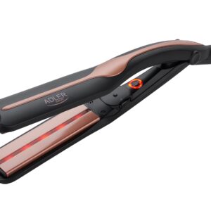 Adler | Infrared Hair Straightener | AD 2318 | Warranty 24 month(s) | Ceramic heating system | Temperature (min) 150 °C | Temperature (max) 230 °C | 35 W | Black
