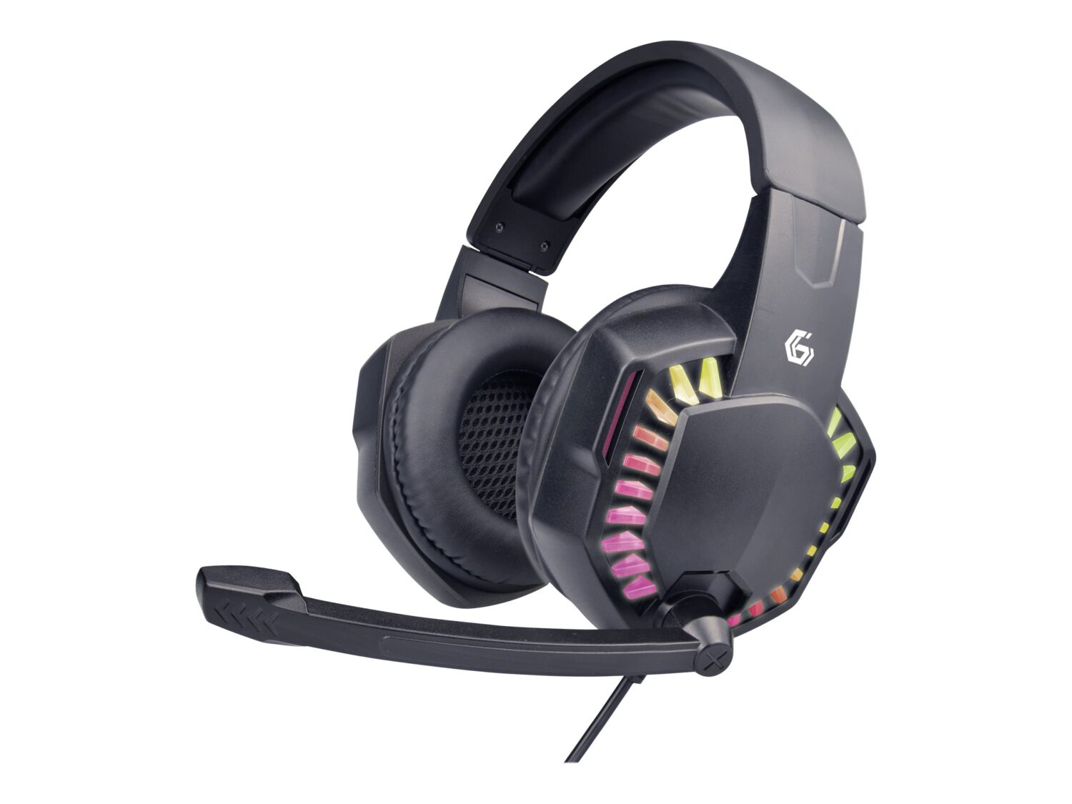 Gembird | Wired | On-Ear | Microphone | Gaming headset with LED light effect | GHS-06
