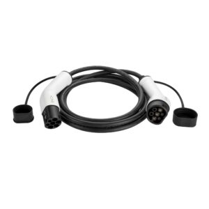 EV+ Charging Cable Type 2 to Type 2 32A 3 Phase 10m | EV+ | EV-CB-T2-32-3P-W-10m | EV+ Charging Cable Type 2 to Type 2 32A 3 Phase | 10 m