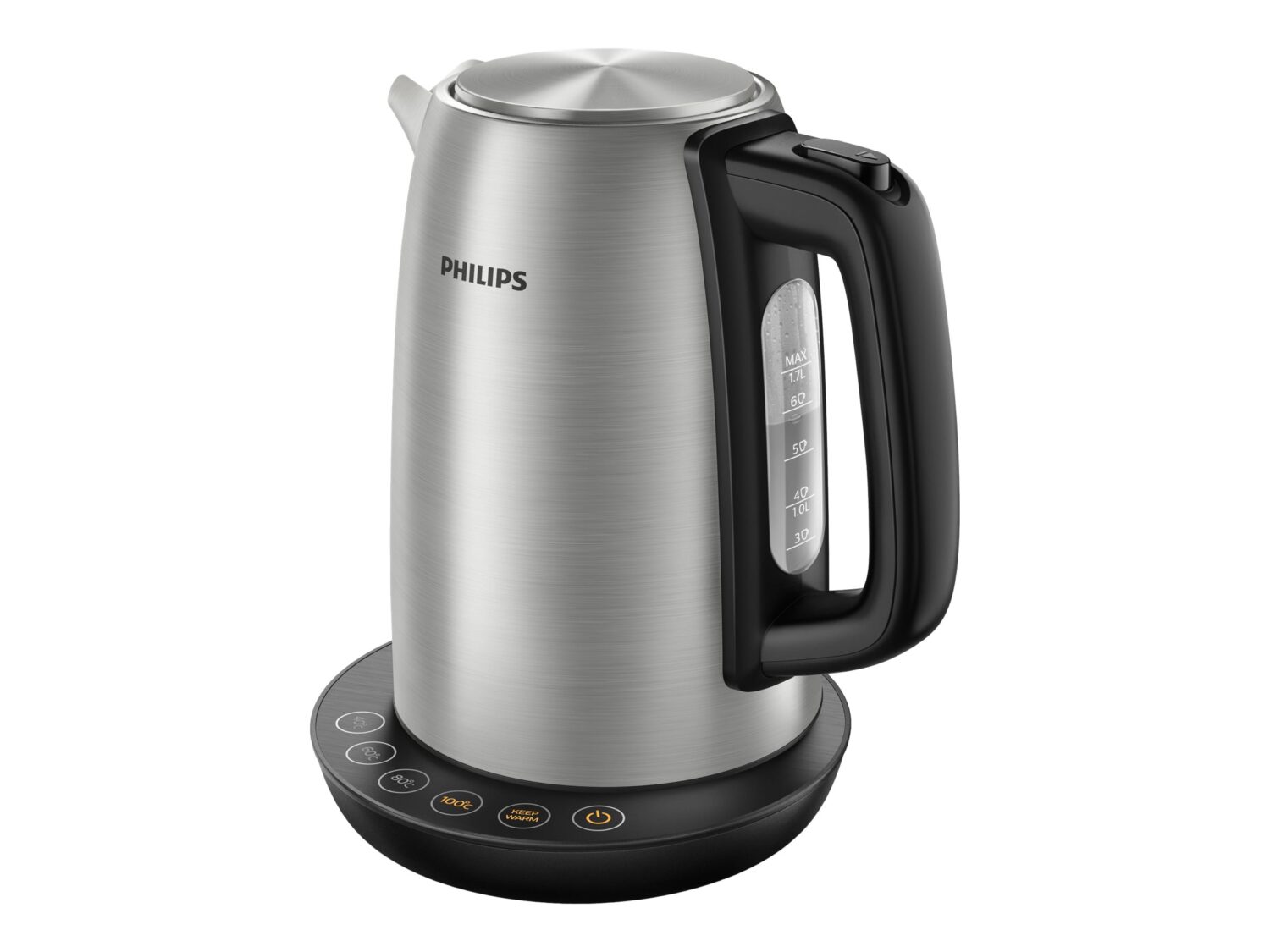 Philips | Kettle | HD9359/90 | Electric | 2200 W | 1.7 L | Stainless steel/Plastic | 360° rotational base | Grey