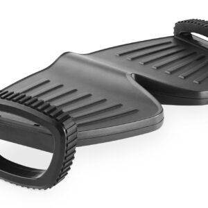 Digitus | Active Ergonomic Footrest | DA-90412 | Black | Depth 277 mm | Height 135 mm | Plastic | Gentle movements promote health; 2 rocker functions by easy rotation; Large or small rocking movements are possible (slow/fast); Can also be used as a raised footrest; Compact foot rocker, fits under any desk; Ideal for home and office | Weight 1014 g | Width 502 mm