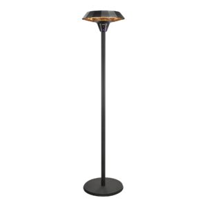 TunaBone | Electric Standing Infrared Patio Heater | TB2068S-01 | Patio heater | 2000 W | Number of power levels 3 | Suitable for rooms up to 20 m² | Black | IP45