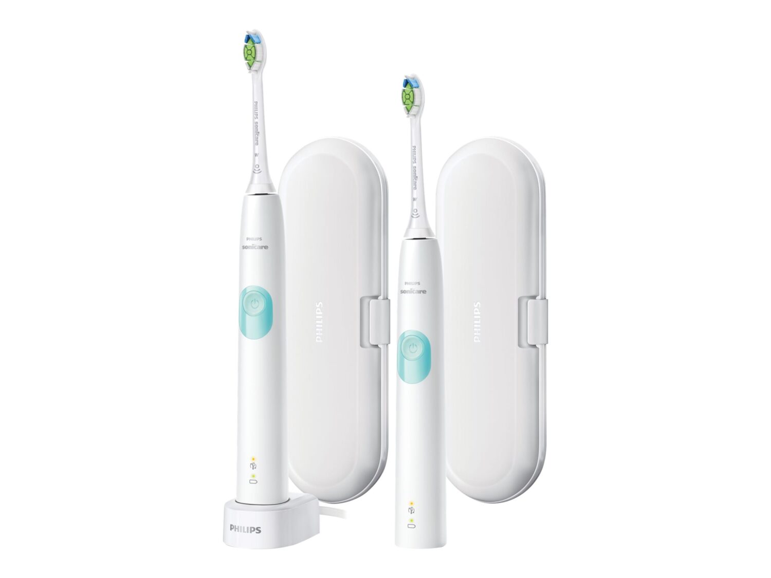Philips | Electric toothbrush | HX6807/35 Sonicare ProtectiveClean 4300 | Rechargeable | For adults | Number of brush heads included 2 | Number of teeth brushing modes 2 | White/Mint