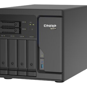QNAP | 6-Bay QuTS hero NAS | TS-H686-D1602-8G | Up to 6 HDD/SSD Hot-Swap | Intel Xeon | Xeon D-1602 Dual-Core | Processor frequency 2.5 GHz | 8 GB | DDR4