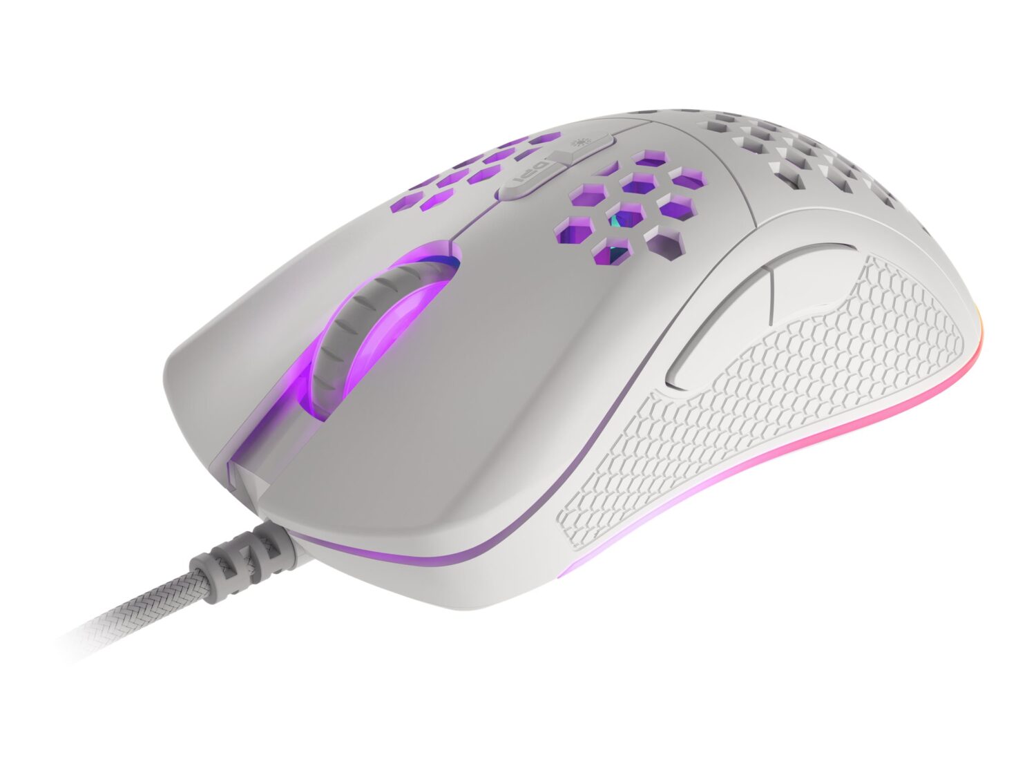 Genesis | Gaming Mouse | Krypton 555 | Wired | Optical | Gaming Mouse | USB 2.0 | White | Yes