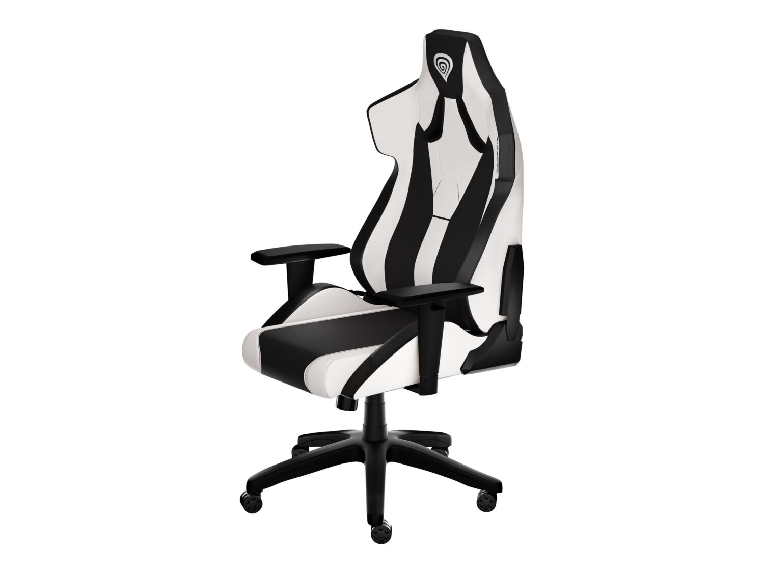 Genesis Gaming Chair Nitro 650 Fabric, Eco-leather | Howlite White
