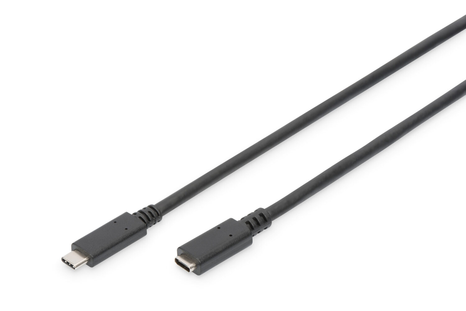 Digitus | USB Type-C Extension Cable | AK-300210-020-S | USB-C to USB-C USB Female 2.0 (Type C) | USB Male 2.0 (Type C)