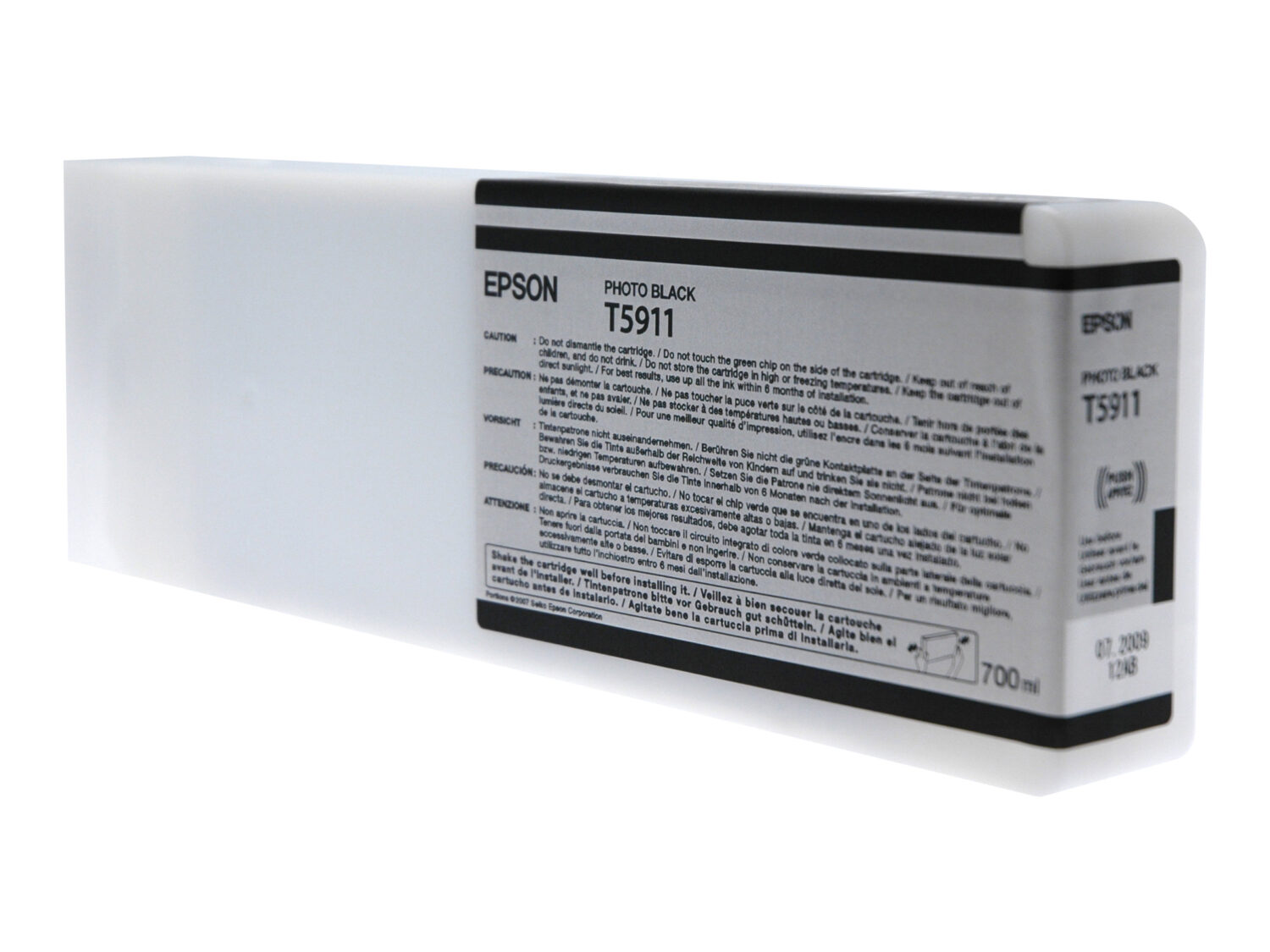 Epson Singlepack Photo Black T5911, 700ml | Epson