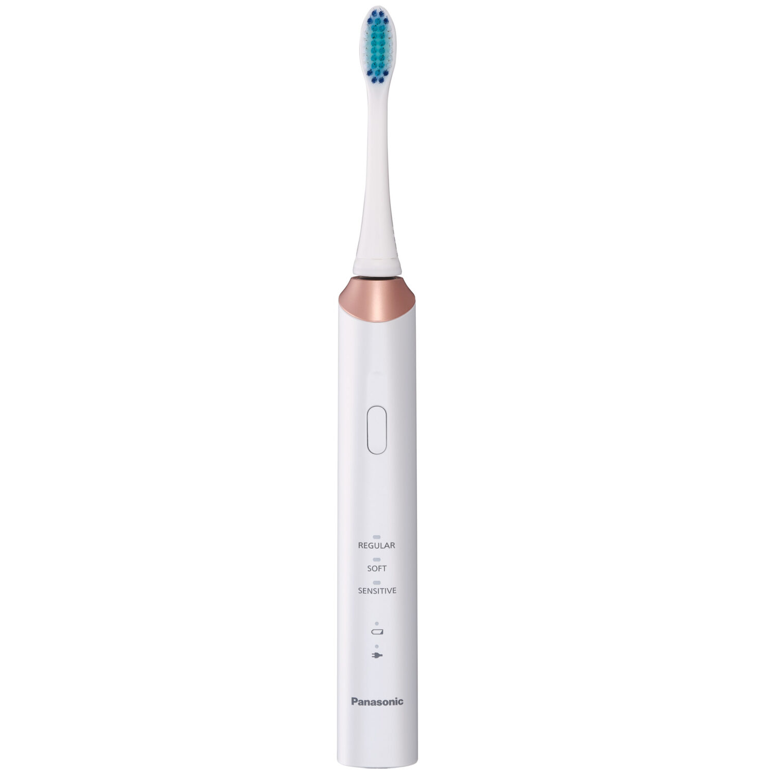 Panasonic | Sonic Electric Toothbrush | EW-DC12-W503 | Rechargeable | For adults | Number of brush heads included 1 | Number of teeth brushing modes 3 | Sonic technology | Golden White