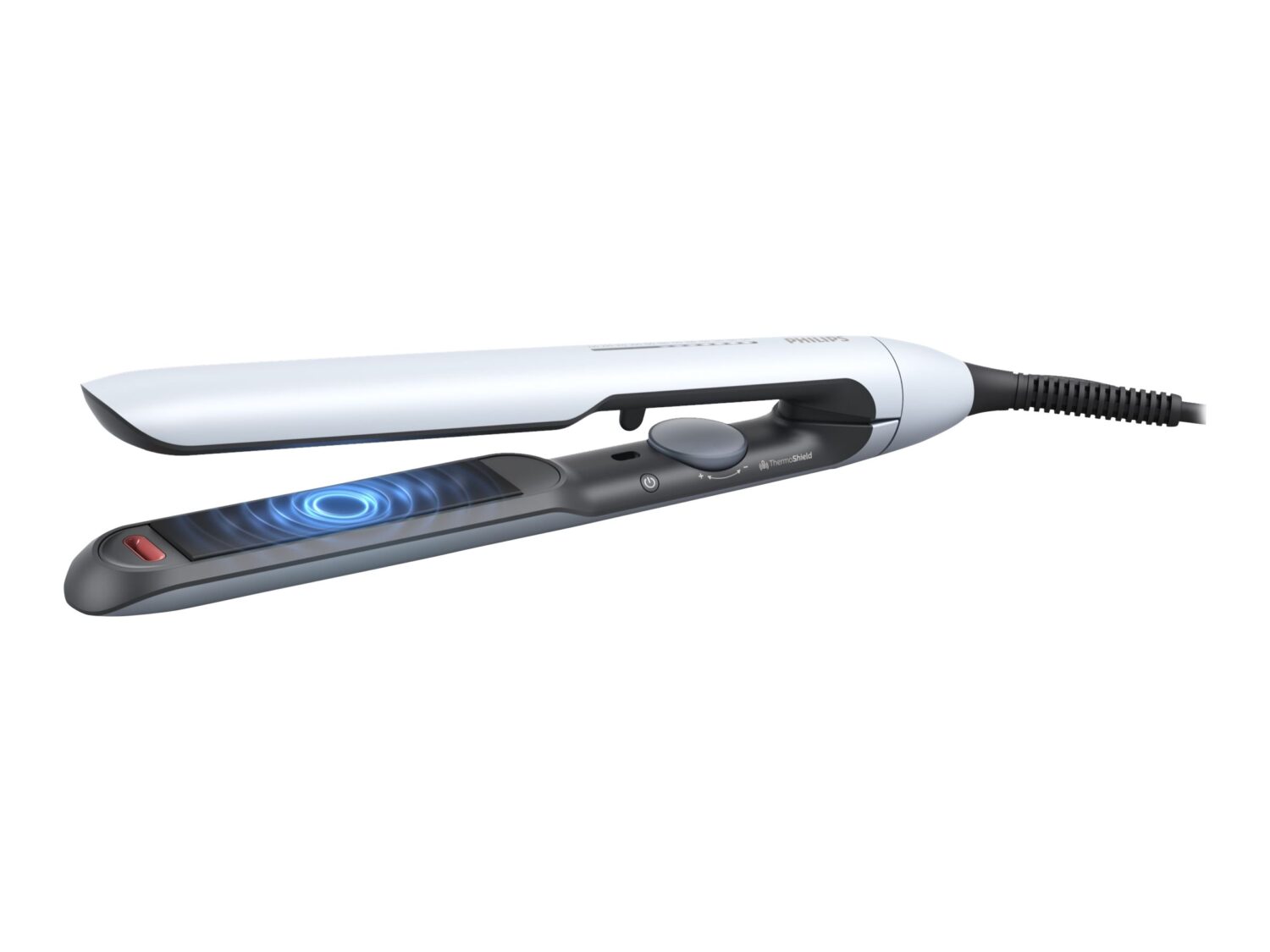 Philips | Hair Straitghtener | BHS520/00 | Warranty 24 month(s) | Ceramic heating system | Ionic function | Display LED | Temperature (max) 230 °C | Number of heating levels 12 | Pale Blue