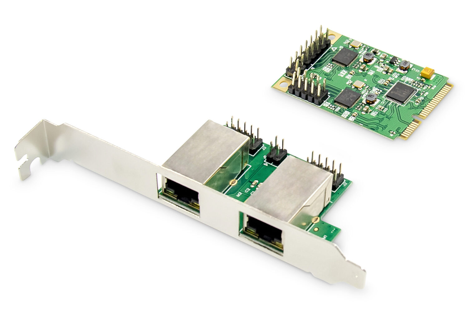 Digitus | Dual Gigabit Ethernet Mini PCI Express Network Card | DN-10134