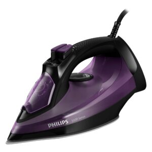 Philips | DST5030/80 | Steam Iron | 2400 W | Water tank capacity 320 ml | Continuous steam 45 g/min | Dark Purple