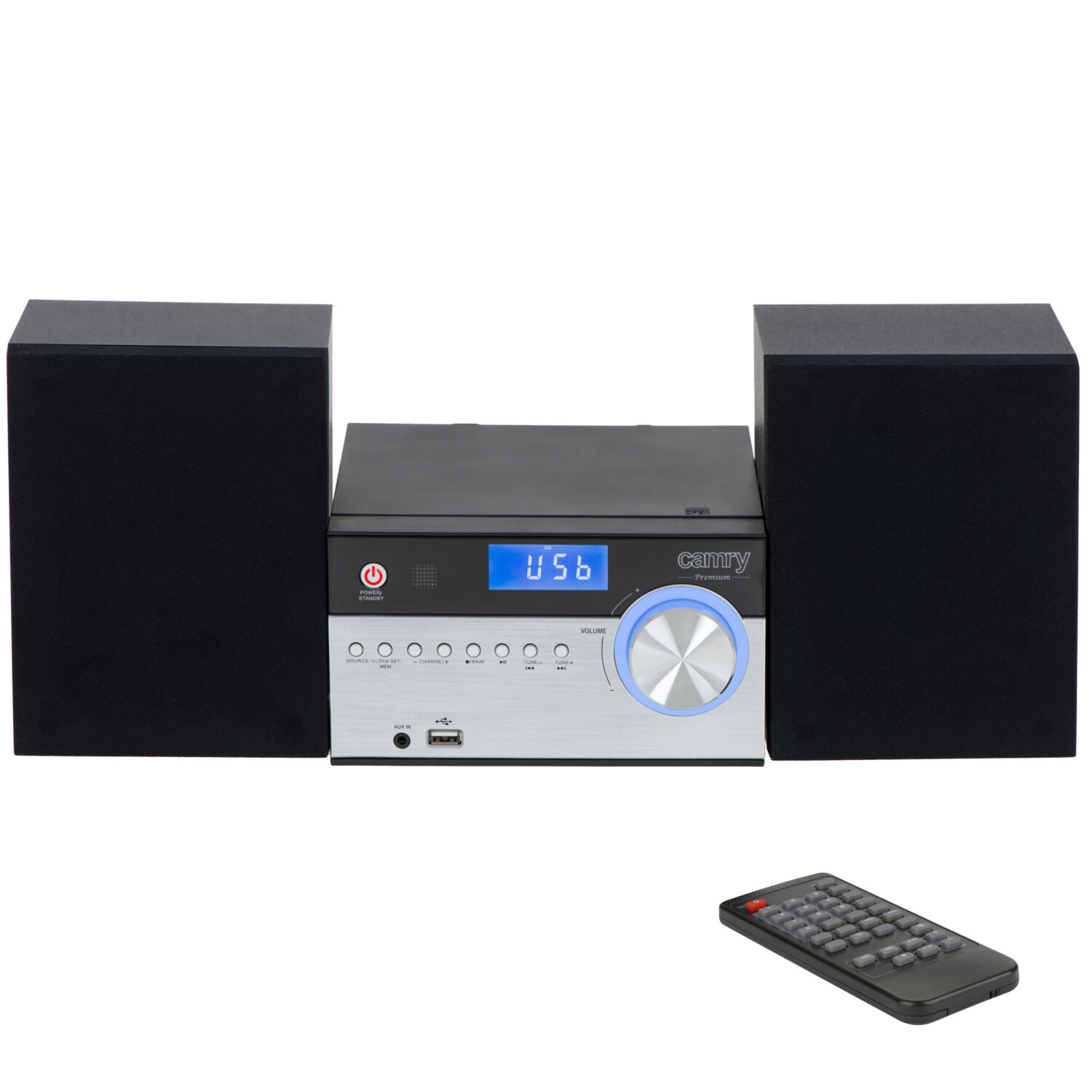 Camry | Mini Hi-Fi tower | CR 1173 | Bluetooth | 28 W | Speakers | FM/AM | USB connectivity