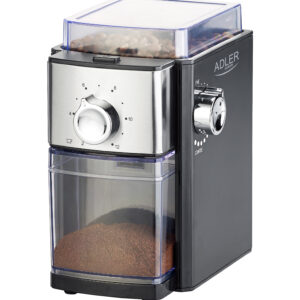 Adler | Coffee Grinder | AD 4448 | 300 W | Coffee beans capacity 250 g | Number of cups 12 per container pc(s) | Black