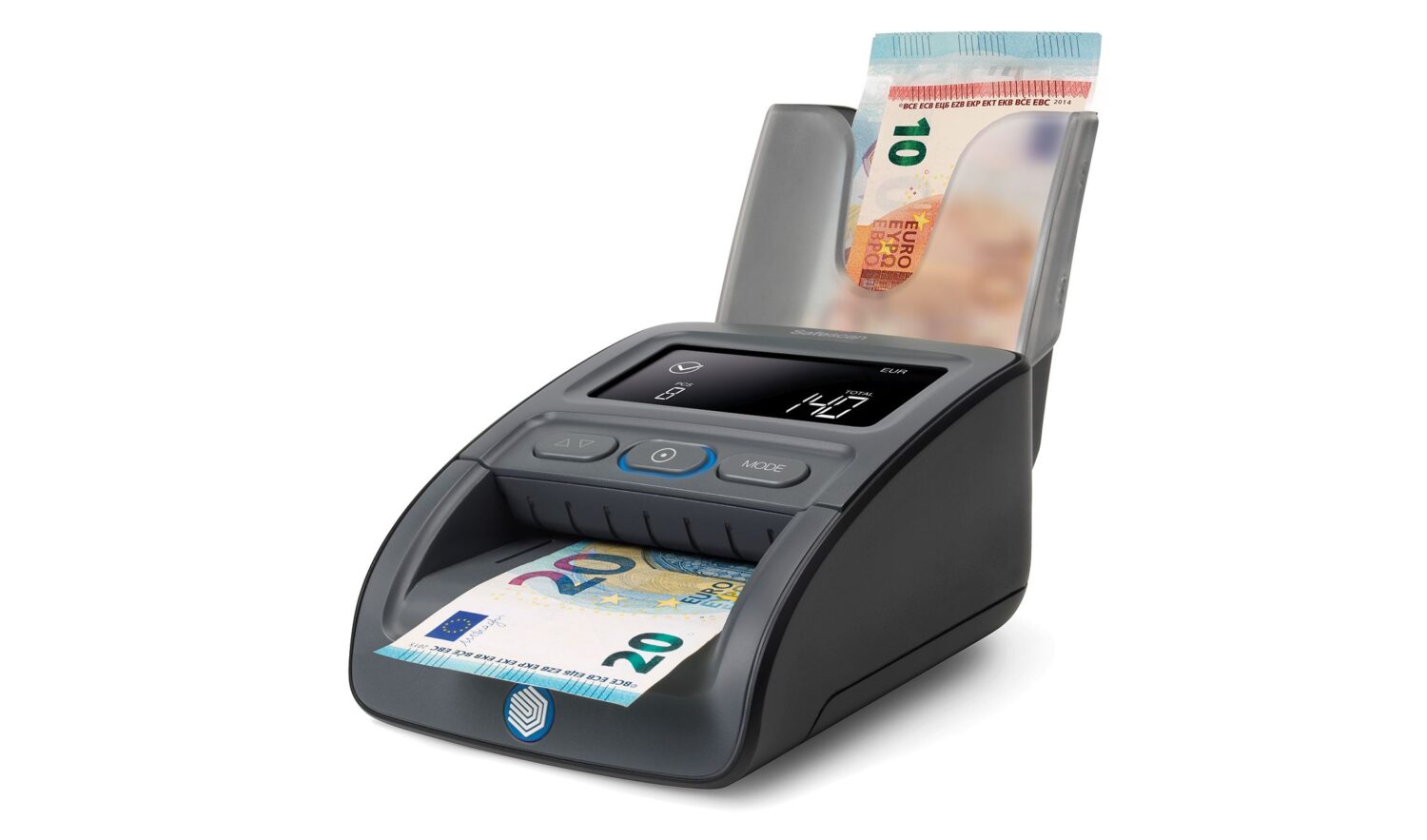 SAFESCAN | Money Checking Machine, 155-S G2 | 250-08195 | Black | Suitable for Banknotes | Number of detection points 7 | Value counting