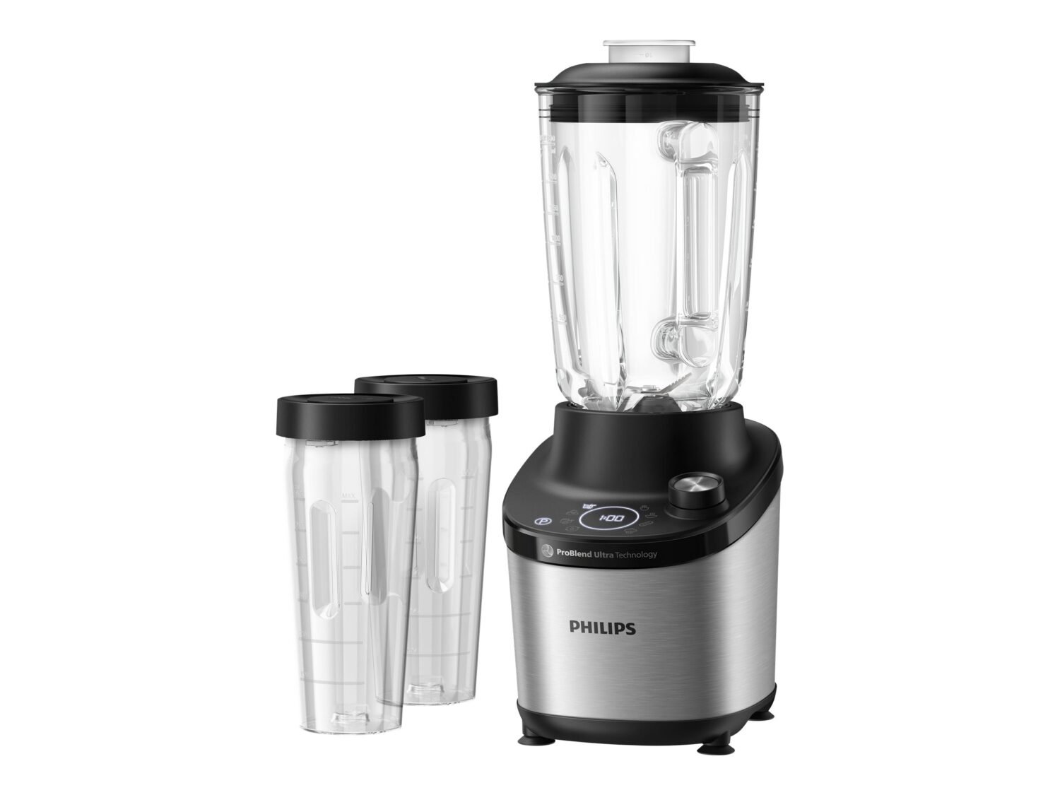 Philips | High Speed Blender | HR3760/10 7000 Series | Tabletop | 1500 W | Jar material Glass | Jar capacity 2 L | Ice crushing | Metal/Black