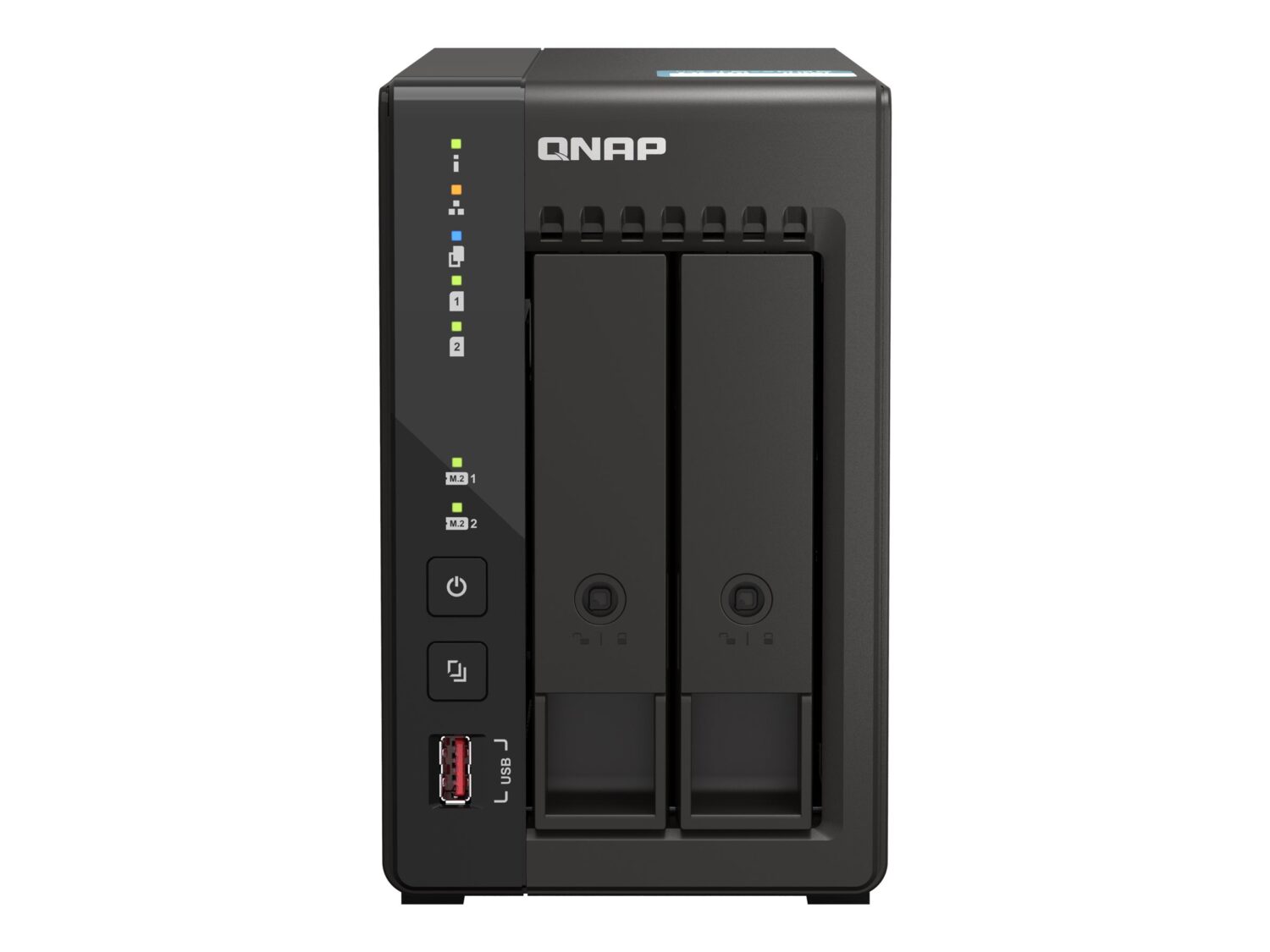 QNAP | 2-Bay desktop NAS | TS-253E-8G | Intel Celeron | J6412 4-core | Processor frequency 2.6 GHz | 8 GB