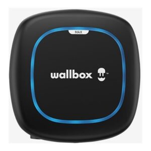 Wallbox | Electric Vehicle charge | Pulsar Max | 22 kW | Wi-Fi, Bluetooth | Pulsar Max retains the compact size and advanced performance of the Pulsar family while featuring an upgraded robust design, IK10 protection rating, and even easier installation. Pulsar Max is controlled by the myWallbox app via WiFi and Bluetooth and is compatible with all Wallbox Energy Management functionalities | 7 m | Black